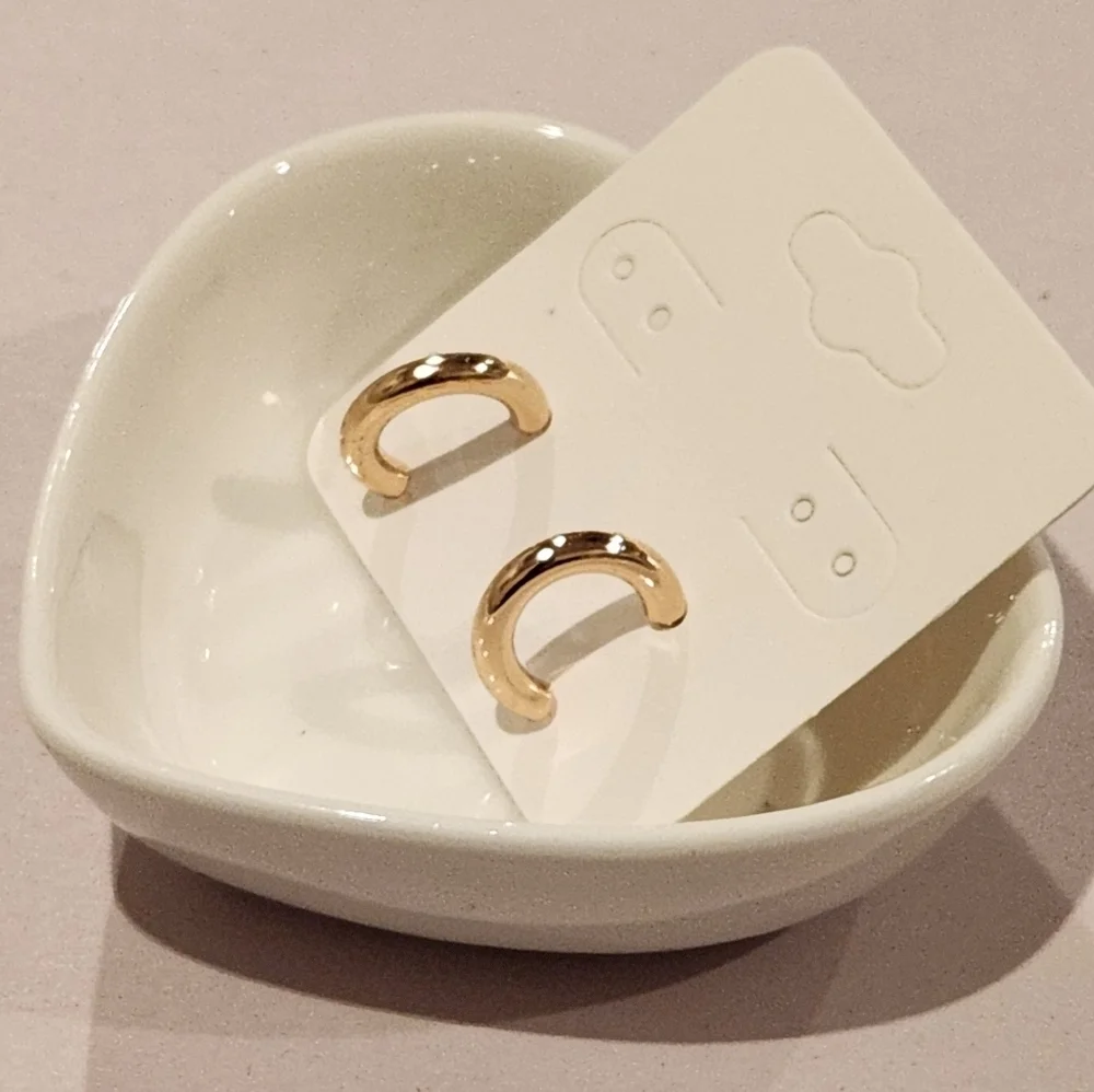 Chunky Gold-Toned Earrings